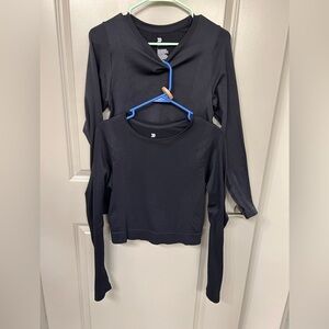 2 activewear tops. All in motion